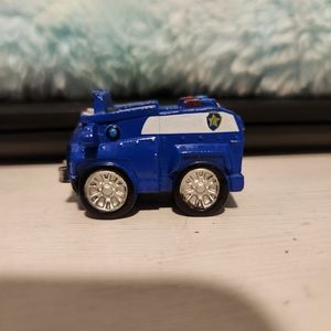 Paw Patrol Chase's Police mini vehicle.